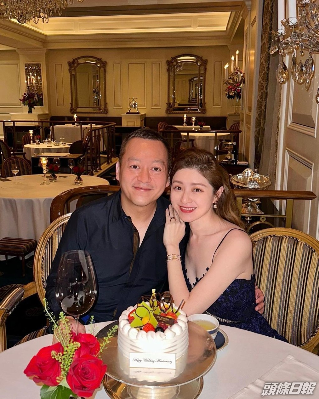 徐淑敏冧爆老公黃浩，表示期待二人的三十周年結婚紀念日。